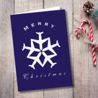 Christmas Aeroplane Snowflake Photo Funny Aviation