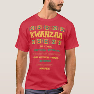 Christmas African American Kwanzaa T-Shirt