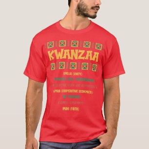Christmas African American  Kwanzaa  T-Shirt
