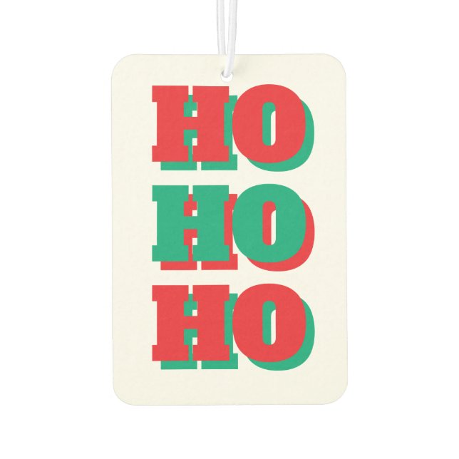 Christmas Air Freshener (Back)