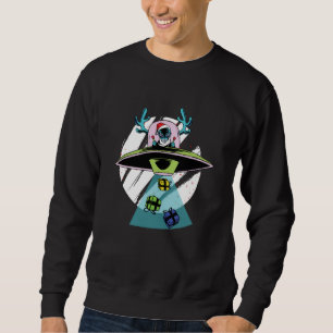 Christmas Aliens Sweatshirt