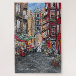 Christmas Alley Italy Jigsaw Puzzle