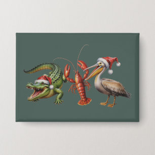 Christmas Alligator Pelican Crawfish Goose Animal