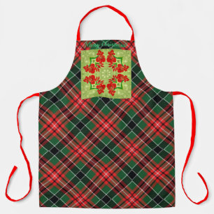Christmas,Amaryllis Apron
