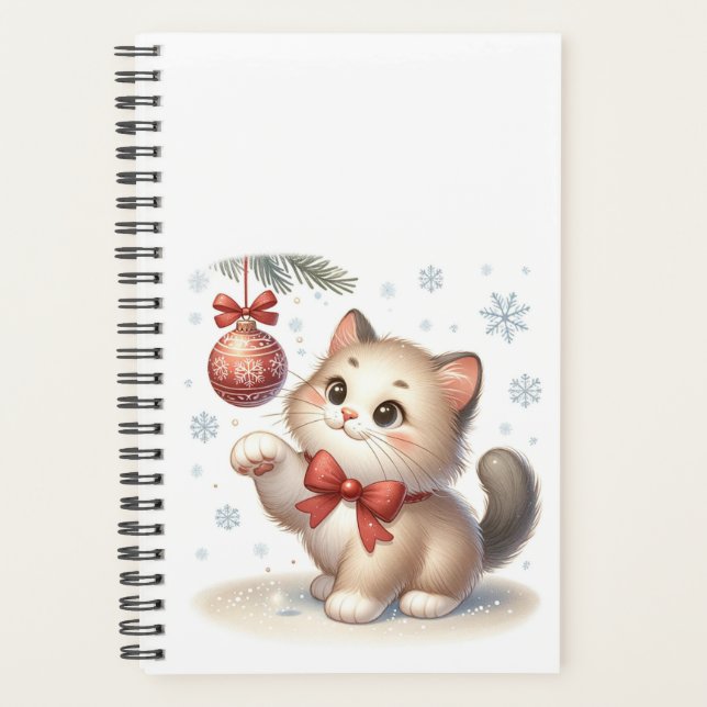 Christmas and cats planner (Front)
