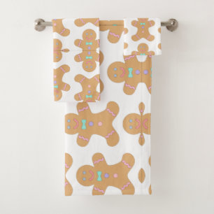 Christmas and New Year Bath Towel Set