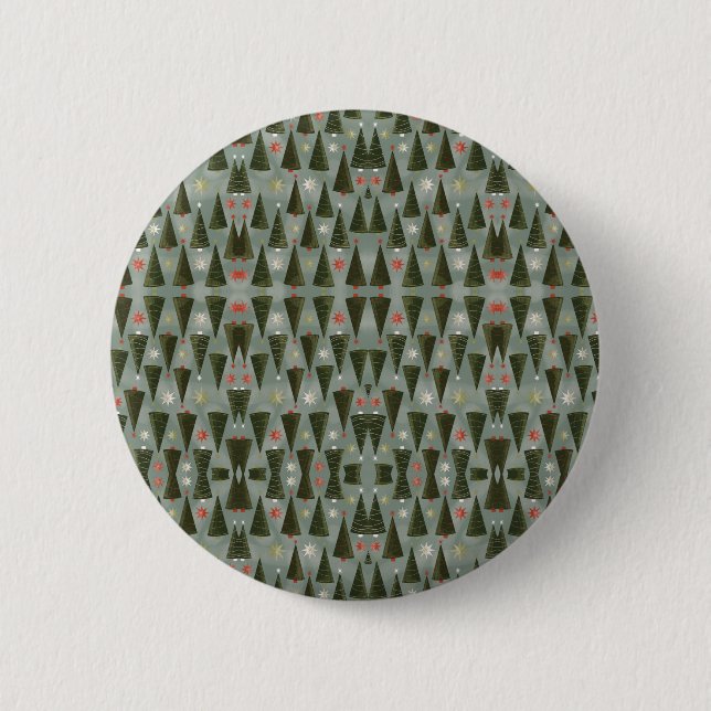 Christmas And New Year Design Button (Front)