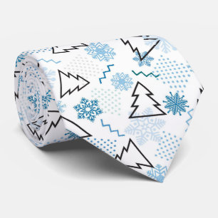 Christmas And New Year Design Neck Tie