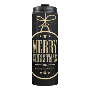 Christmas And New Year Design Thermal Tumbler