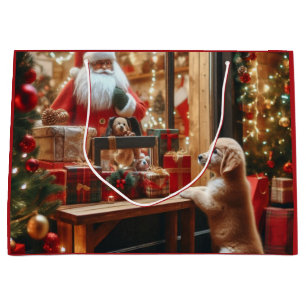 Christmas and Wishes Large Gift Bag