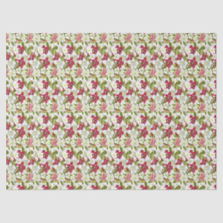 Christmas Anemones-Painted Hellebores Floral Tissue Paper