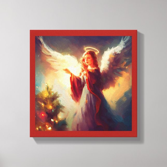 Christmas Angel 3 Canvas Print (Front)