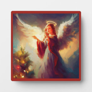 Christmas Angel 3 Plaque