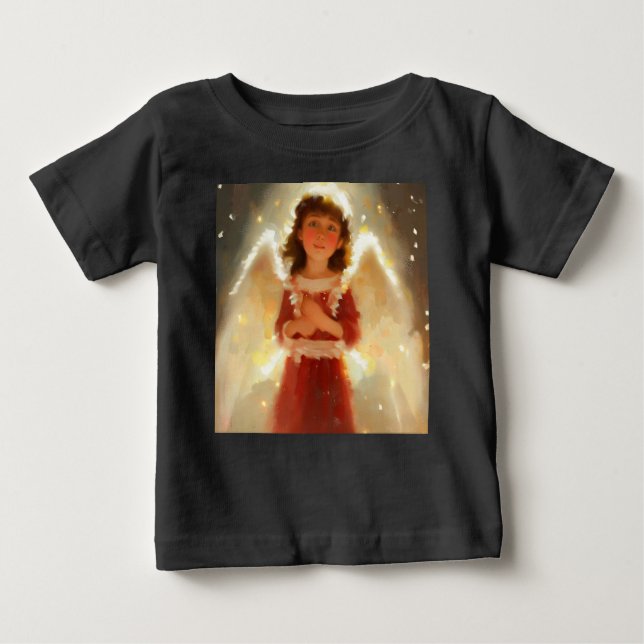 Christmas Angel 4 Baby T-Shirt (Front)