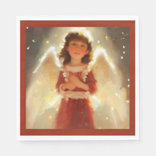 Christmas Angel 4 Napkin