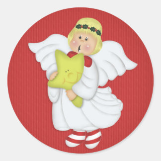 Christmas Angel 7  - Holiday Stickers