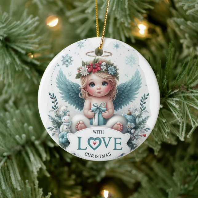 Christmas Angel baby Ornament (Tree)