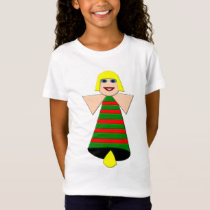 Christmas Angel Bell Kids T Shirt