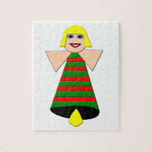 Christmas Angel Bell Puzzle