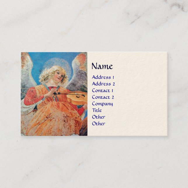 CHRISTMAS ANGEL BUSINESS CARD (Front)