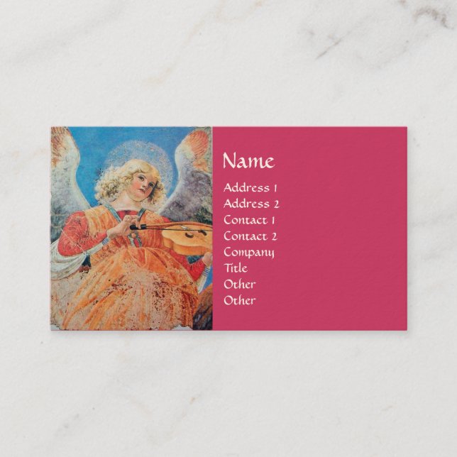 CHRISTMAS ANGEL BUSINESS CARD (Front)