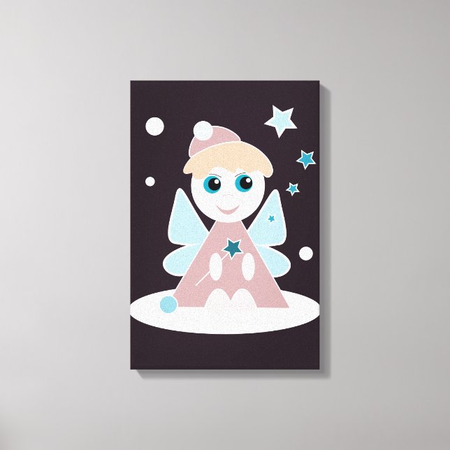 Christmas Angel Canvas Print (Front)