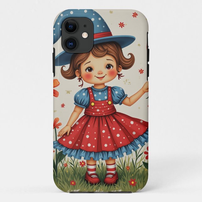 Christmas Angel Child Gift Phone Case iPhone (Back)