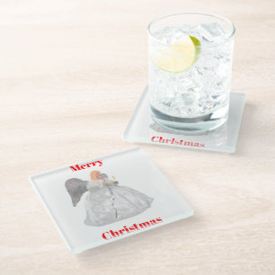 Christmas Angel Coaster