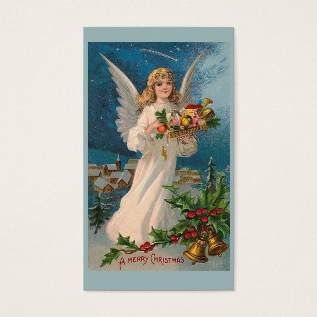 "Christmas Angel" Gift Tag (Front)
