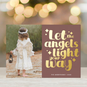 Christmas Angel Girl White Grayish Red Gold