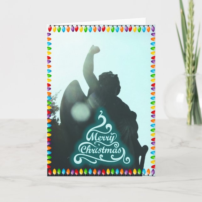 Christmas Angel Holiday Card (Front)
