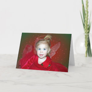 Christmas Angel Holiday Card