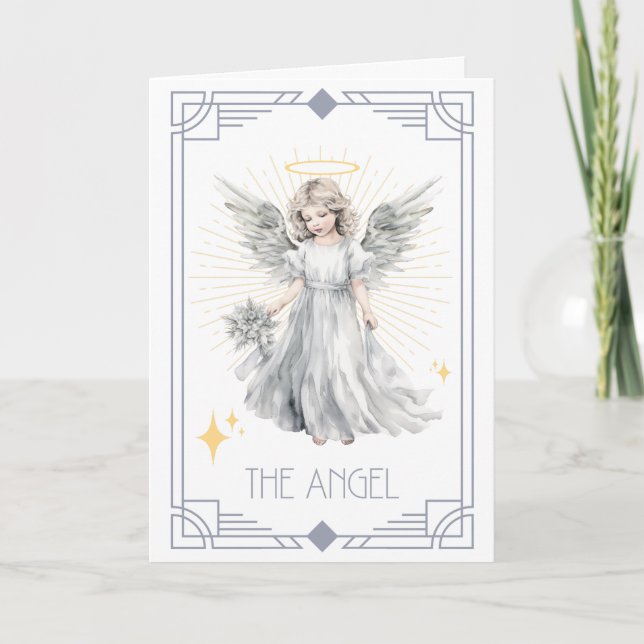 Christmas Angel  Holiday Card (Front)