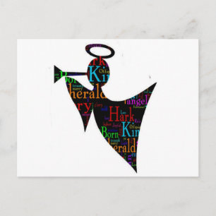 Christmas Angel Holiday Postcard