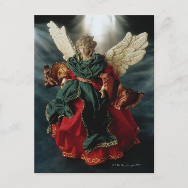 Christmas Angel Holiday Postcard (Front)