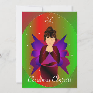 Christmas Angel I Invitation