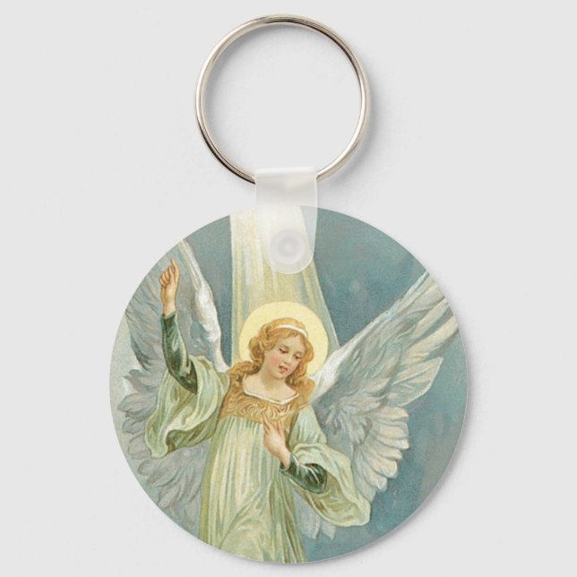 Christmas Angel Key Ring (Front)