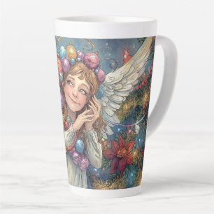 Christmas Angel Latte Mug