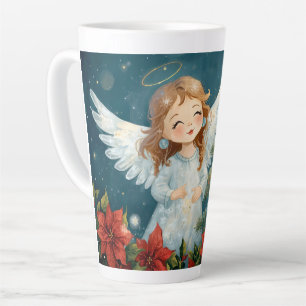 Christmas Angel Latte Mug
