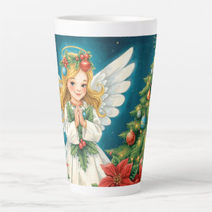 Christmas Angel Latte Mug