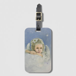 Christmas Angel Luggage Tag