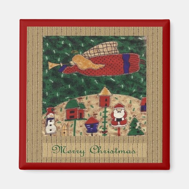 Christmas Angel Magnet (Front)