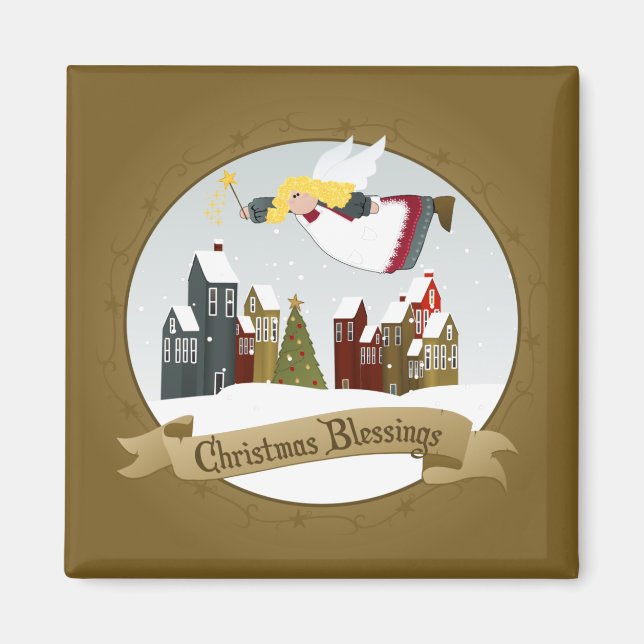 Christmas Angel Magnets (Front)