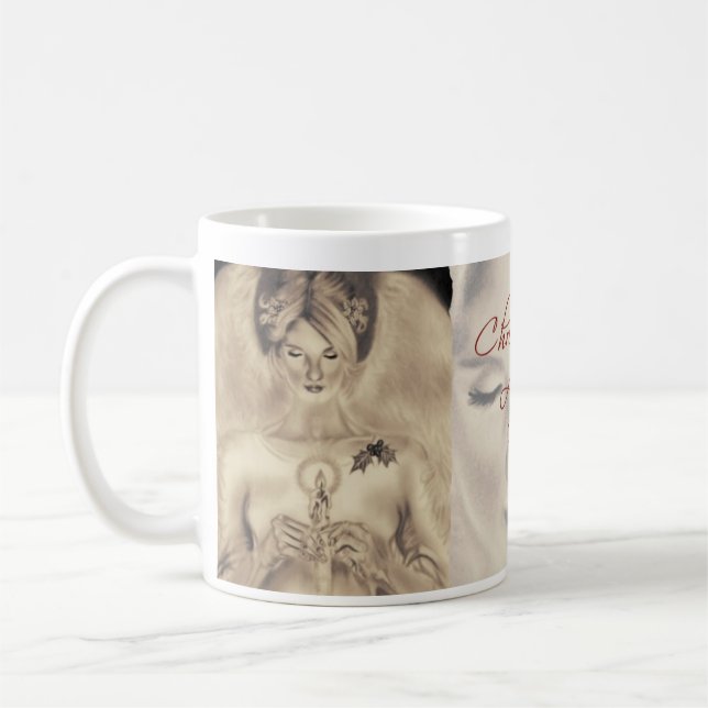 Christmas Angel Mug (Left)