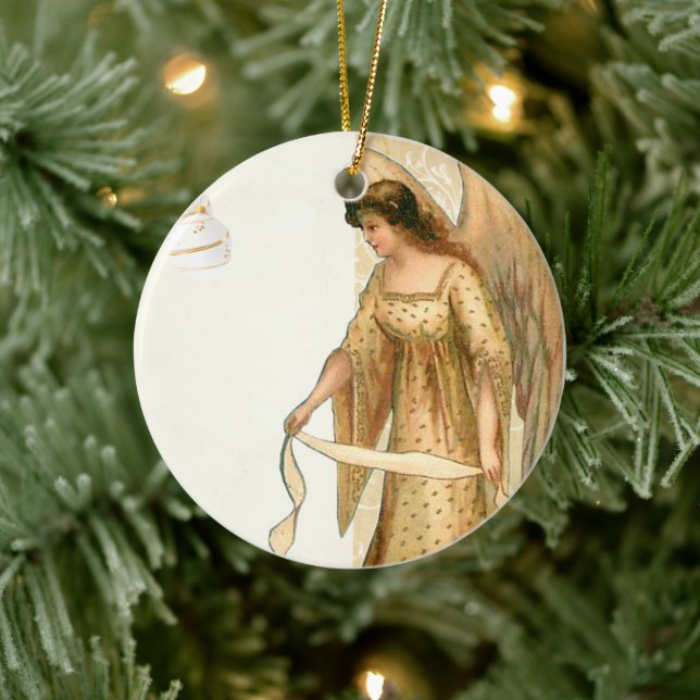 Christmas Angel & Ornaments (Tree)
