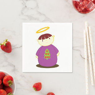 Christmas Angel Paper Napkins