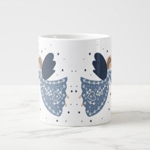 Christmas Angel Peace on Earth Holiday Heartfelt Large Coffee Mug