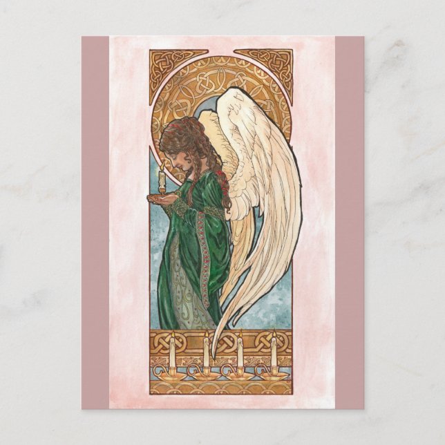 Christmas Angel Postcard (Front)