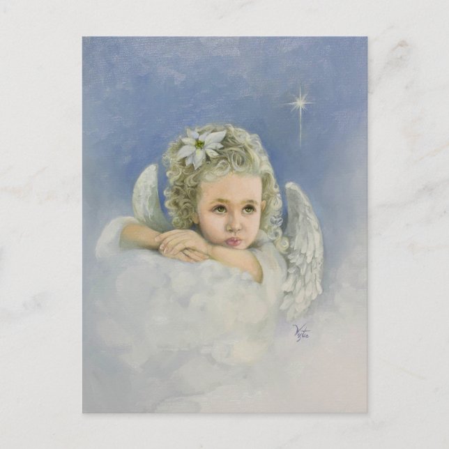 Christmas Angel Postcard (Front)