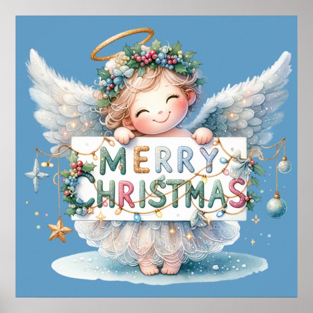 Christmas Angel Poster (Front)